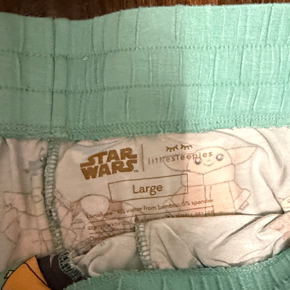 Little Sleepies Mandolorian Men’s PJ pant size L - Picture 5 of 6